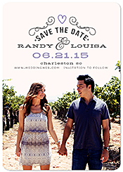 "Newly Established" Save the Date Card